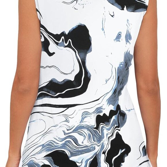 Women's Sleeveless Moisture-Wicking Golf Polo with 1/4 Zip, UPF 50+, X-Large A-i - Picture 2 of 5